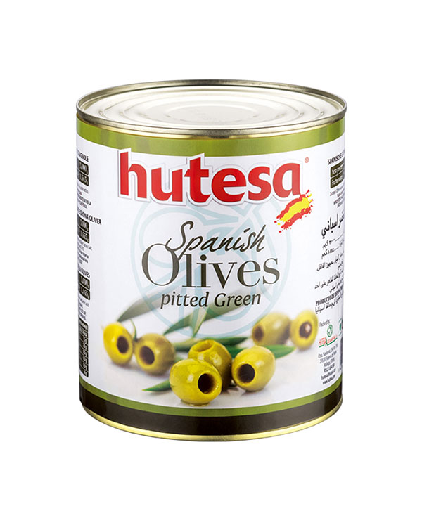 HUTESA Pitted Green Olives